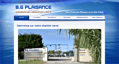 Desktop Screenshot of bgplaisance.com